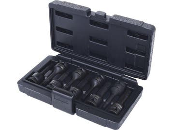 1/2" Bit-dopsleutelset RIBE - kracht - lang - 9 - delig, Ophalen of Verzenden