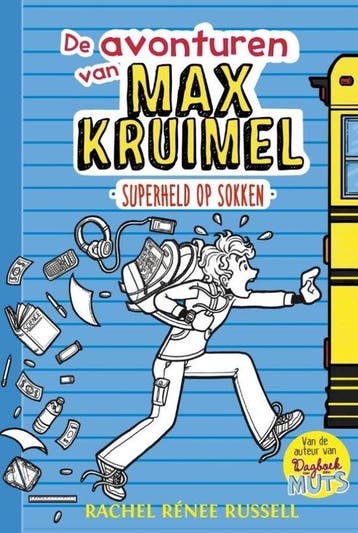 De avonturen van Max Kruimel superheld op sokken, Verzenden, Zo goed als nieuw, Rachel Renée Russell
