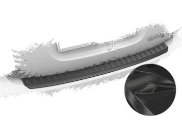 Bumperbescherming voor Mini F55, F56, F57 LKS044-C, Verzenden, Nieuw