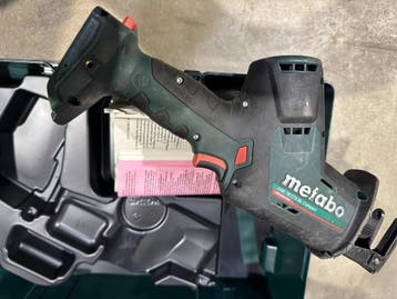 Metabo SSE 18 LTX BL Reciprozaag Accuzaag nr. 4, Ophalen of Verzenden, Gebruikt