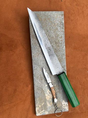 Hekito - Keukenmes - Carving knife - Exclusief vintage