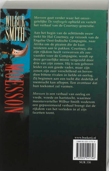 Moesson / De Courtney-serie 9789022541746 Wilbur Smith, Verzenden, Gelezen, Wilbur Smith