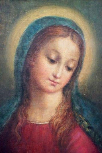 Scuola italiana (XIX-XX) - Madonna del Capo Chino
