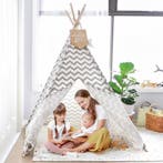 Tipi Tent Kinderen Canvas | Tweedekansje OP=OP, Ophalen of Verzenden, Nieuw, Brandweerpaal, Aanbouwonderdeel