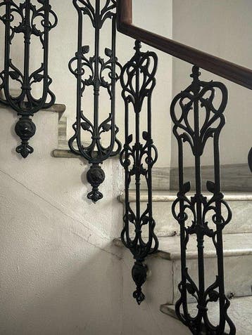Liberty Balustrade (22) - 1900-1910 - Liberty gietijzeren