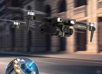 4K Drone Dual Camera FPV WiFi Brushless 2 Batterijen, Verzenden, Nieuw