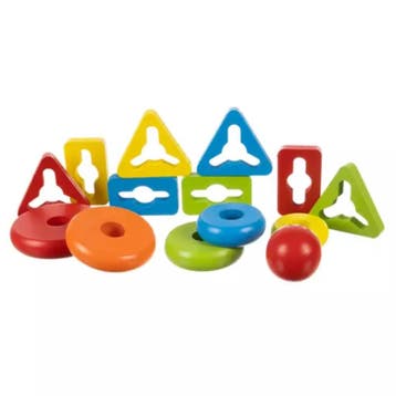 Kruzzel Houten Sorteerder Puzzel - Educatief Speelgoed vo..., Ophalen of Verzenden, Nieuw