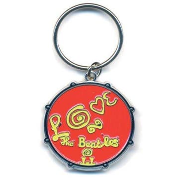 The Beatles - Love Drum Sleutelhanger officiële merchandise, Ophalen of Verzenden, Nieuw, Gebruiksvoorwerp