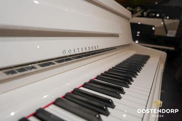 Oostendorp Digital Classic Mini Grand Deluxe IV PWH chroom, Nieuw, Wit, Vleugel