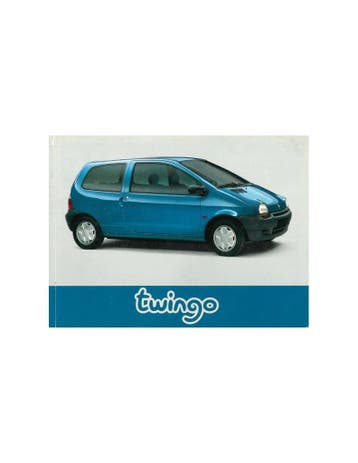 1994 RENAULT TWINGO INSTRUCTIEBOEKJE NEDERLANDS