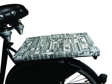 BikeCap Fietskussen Amsterdam Black, Fietsen en Brommers, Fietsaccessoires | Fietsstoeltjes, Verzenden, Nieuw