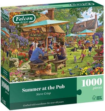 Summer at the Pub Puzzel (1000 stukjes) | Falcon - Puzzels, Verzenden, Nieuw