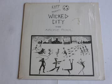 R.A.P.P presents Wicked City feat. Arcie Pool (LP), Ophalen of Verzenden, Zo goed als nieuw