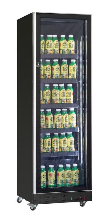 Combisteel Drankenkoeling | 387L | Zwart | +2°C/+10°C | Gefo, Witgoed en Apparatuur, Koelkasten en IJskasten, Ophalen of Verzenden