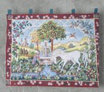 Franklin Mint - Wandtapijt - 90 cm - 120 cm - Eenhoornzomer, Antiek en Kunst, Curiosa en Brocante