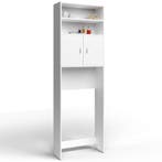Wasmachinekast Neapel Wit 195x63x20cm (Meubelen, Interieur), Huis en Inrichting, Verzenden