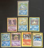 Pokémon - 8 Card - Blastoise, Mewtwo, Lapras, Vaporeon, Nieuw