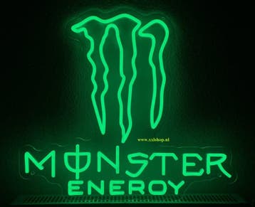 Monster NEON sign bord led lichtbord verlichting lamp XXL, Verzenden, Nieuw