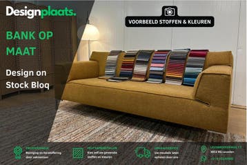 Nieuw Gestoffeerde Design on Stock Bloq Bank op maat, Ophalen of Verzenden, Nieuw, Design Bank Bankstel Zetel Design on Stock