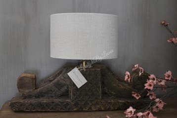 Aura Peeperkorn cilinder lampenkap Stucco 25 cm, Ophalen of Verzenden, Nieuw