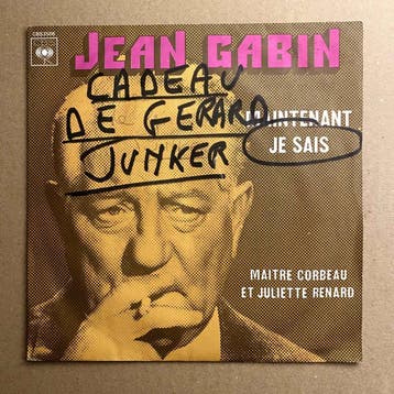 Jean Gabin – Maintenant Je Sais / Maitre Corbeau Et Juliette, Ophalen of Verzenden, Nieuw in verpakking