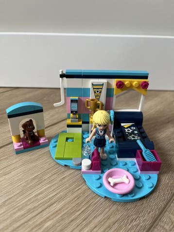 LEGO Friends Stephanie#039s Slaapkamer 41328, Zo goed als nieuw, Complete set, Lego, Friends