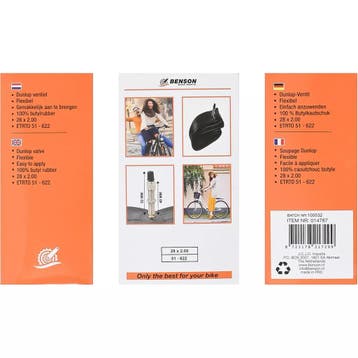 Benson Binnenband 700x 19/23C - flexibel butylrubber - Fr..., Ophalen of Verzenden, Nieuw, Band