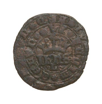 Portugal. D. João I (1385-1433). Real de Dez Soldos - L/L-B