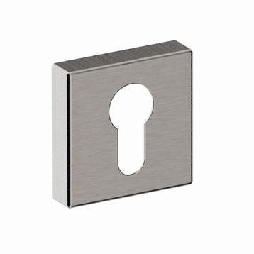 Cilinderrozet Shuffle vierkant - RVS, Verzenden, Nieuw