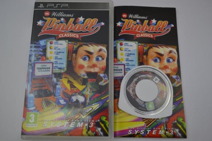 Williams Pinball Classics (PSP PAL), Spelcomputers en Games, Games | Sony PlayStation Portable, 1 speler, Zo goed als nieuw, Verzenden