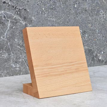 HOCHO Beuken Magnetisch Messenblok – 230x100x230 mm – Vo, Ophalen of Verzenden, Nieuw, Hout, Los bestek
