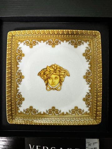 Rosenthal, Versace - Versace - Bord - Medusa square bone