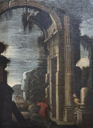 Giovanni Paolo Pannini (1692-1765), Ambito di - Capriccio