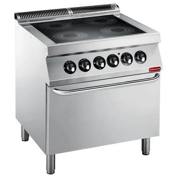 Glaskeramisch Fornuis + Oven | MAXIMA 700+ | Elektrisch | 4, Verzenden, Nieuw in verpakking