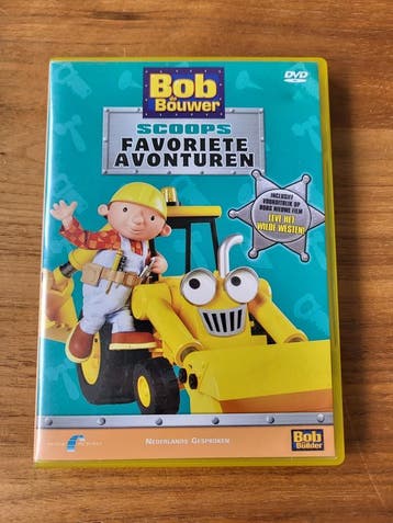 DVD - Bob De Bouwer - Scoops Favoriete Avonturen, Avontuur, Gebruikt, Verzenden, Alle leeftijden