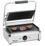 Bartscher Paninigrill 1GR | Geribbeld/Glad | Grillplaten Gie, Ophalen of Verzenden, Nieuw in verpakking