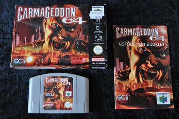 Carmageddon 64 Nintendo 64 N64 Boxed PAL, Verzenden, Nieuw