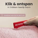 2dekans | Auronic Warmtekussen - Sherpa Fleece - 45x60 -, Huis en Inrichting, Woonaccessoires | Kussens, Ophalen of Verzenden