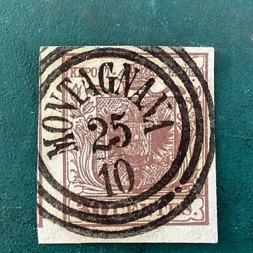 Italiaanse oude staten - Lombardije Venetië 1850 - 30 cent, Gestempeld