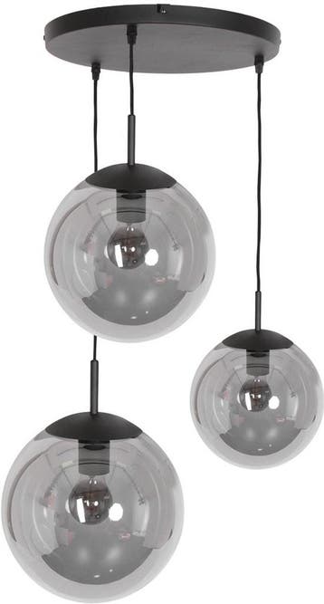 2dekans | Steinhauer - hanglamp - Bollique LED - zwart -, Huis en Inrichting, Ophalen of Verzenden, Zo goed als nieuw
