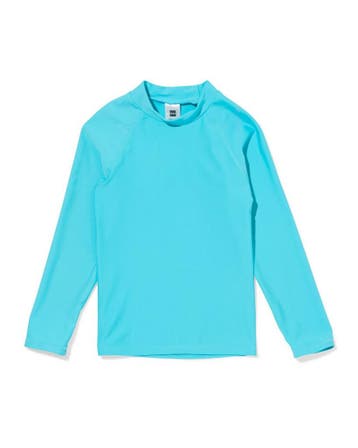 HEMA Kinderzwemshirt UPF40+ aqua van €17.49 voor €10 sale, Verzenden, Nieuw