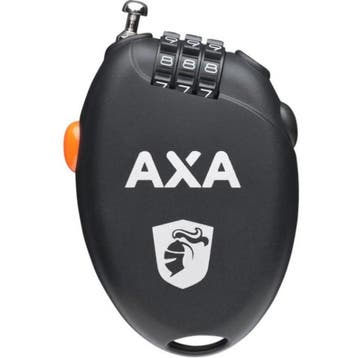 AXA Oprolbaar kabelslot - 75 cm - Cijfercode - Compact en..., Ophalen of Verzenden, Nieuw