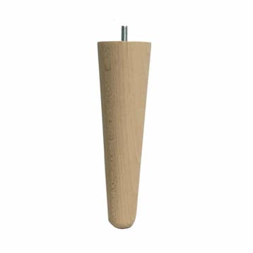 Conisch beuken meubelpootje 220x62mm, Ophalen of Verzenden, Nieuw
