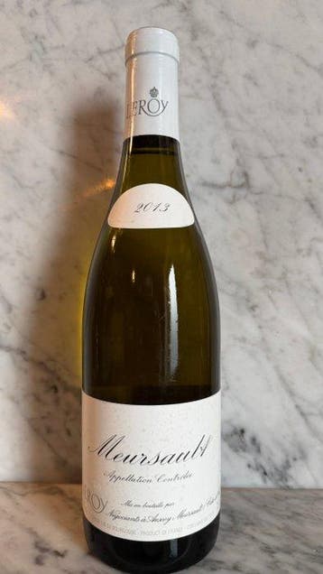 2013 Domaine Leroy Meursault - Meursault Appellation, Nieuw