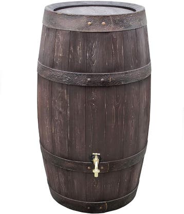Houtlook regenton 250 liter Petit Bourgondië, Tuin en Terras, Regentonnen, Nieuw