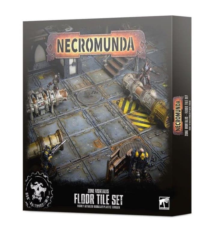 Necromunda Floor tile Set (Warhammer nieuw), Hobby en Vrije tijd, Wargaming, Nieuw, Ophalen of Verzenden