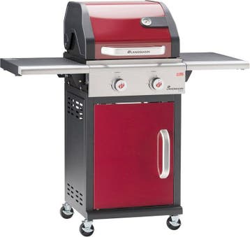 Gasbarbecue met 2 branders en zijtafels, Landmann, Triton, Tuin en Terras, Nieuw