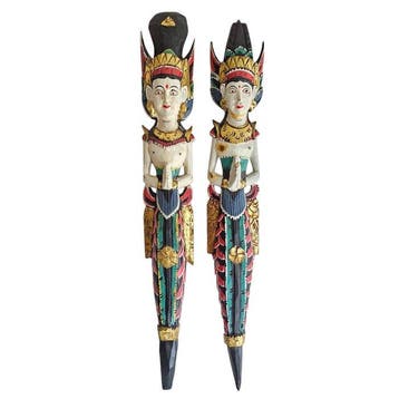 Balinese Sri Sedana / Dewi Sri, hoogte 100 cm. - Beeld -
