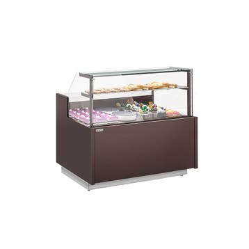 GGM Gastro | Gebaksvitrine RIGA - 1682x990mm - 138 liter - |, Verzenden, Nieuw in verpakking, Overige typen