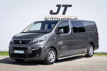 Peugeot Expert 2.0 BlueHDI 120 long AsphDC trekhaak | PDC |, Gebruikt, Euro 6, Zilver of Grijs, Lease